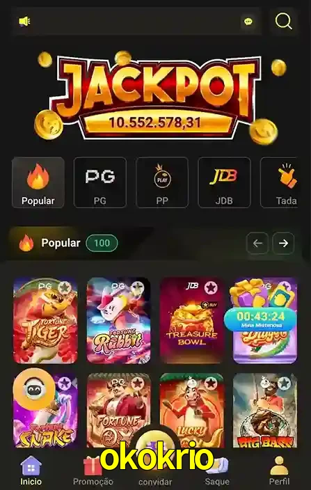 Promoções Especiais no okokrio App
